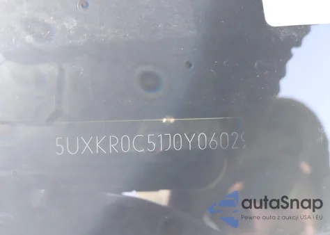 2018 BMW X5 xDrive35I z USA, uszkodzony, nr VIN 5UXKR0C51J0Y06029